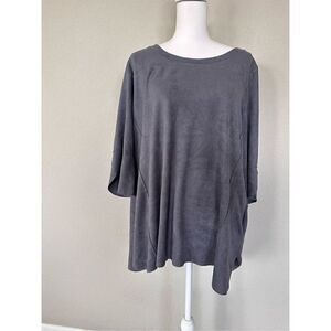 Soft Surroundings Suede Feel Top